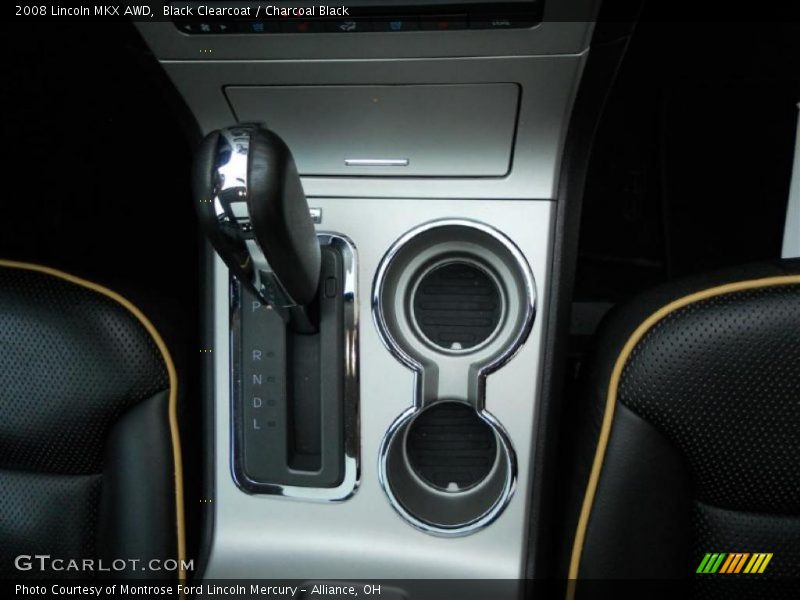 Black Clearcoat / Charcoal Black 2008 Lincoln MKX AWD
