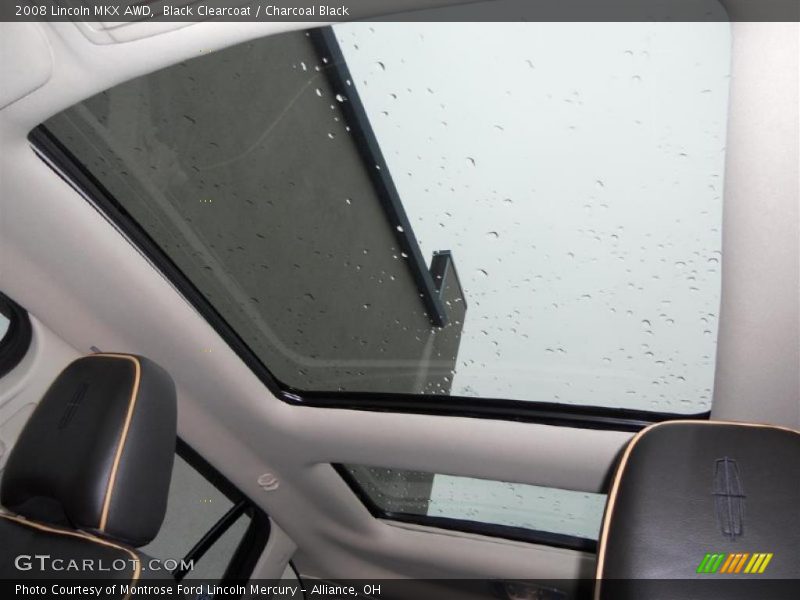 Black Clearcoat / Charcoal Black 2008 Lincoln MKX AWD