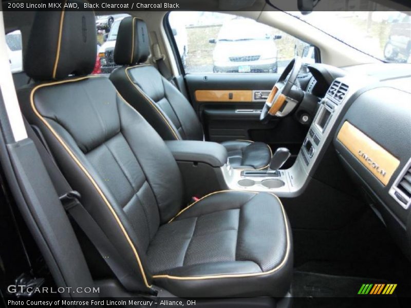 Black Clearcoat / Charcoal Black 2008 Lincoln MKX AWD