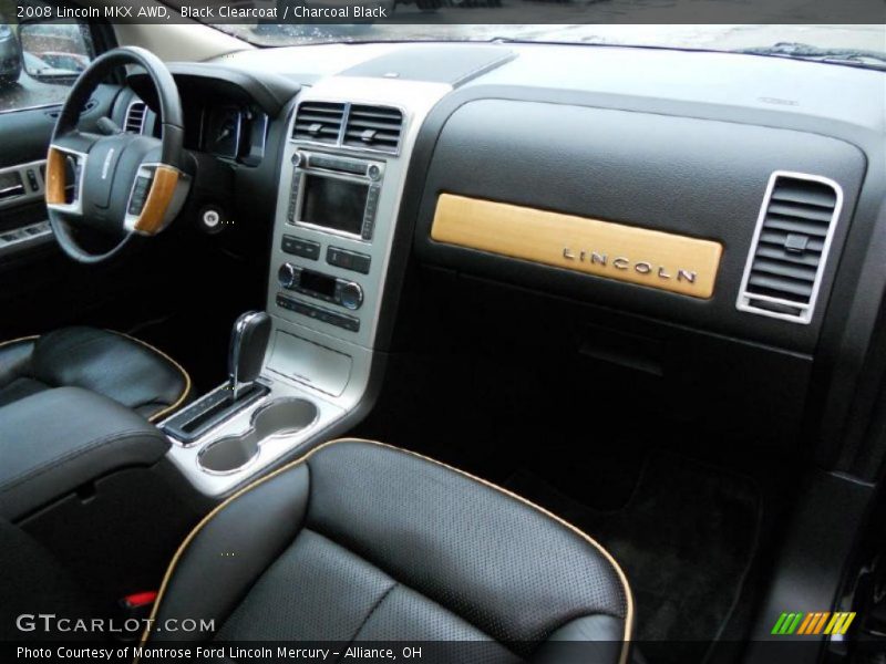 Black Clearcoat / Charcoal Black 2008 Lincoln MKX AWD