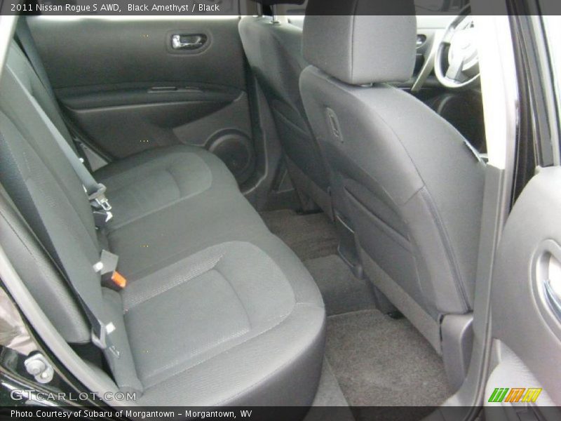 Black Amethyst / Black 2011 Nissan Rogue S AWD