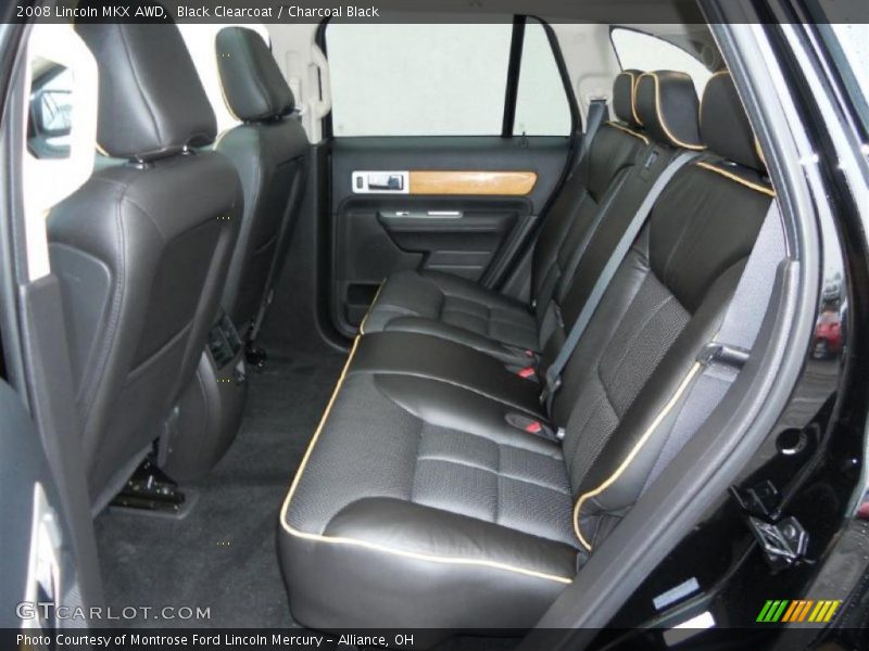 Black Clearcoat / Charcoal Black 2008 Lincoln MKX AWD