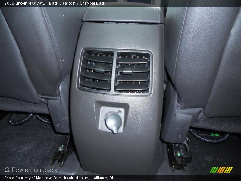Black Clearcoat / Charcoal Black 2008 Lincoln MKX AWD