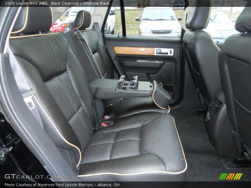 Black Clearcoat / Charcoal Black 2008 Lincoln MKX AWD