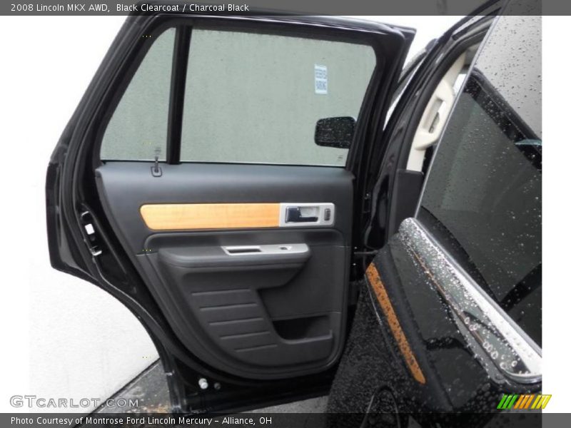 Black Clearcoat / Charcoal Black 2008 Lincoln MKX AWD