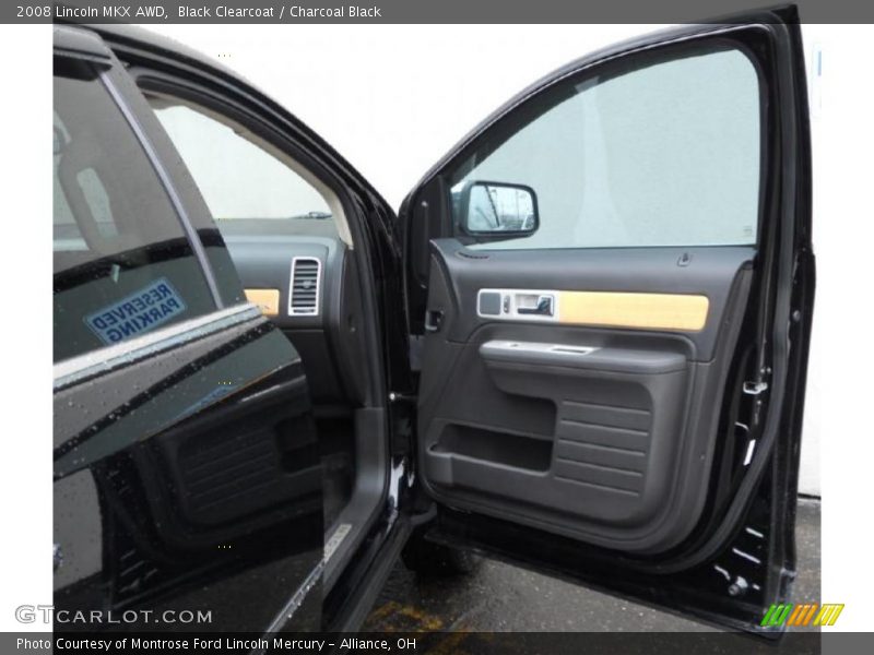 Black Clearcoat / Charcoal Black 2008 Lincoln MKX AWD