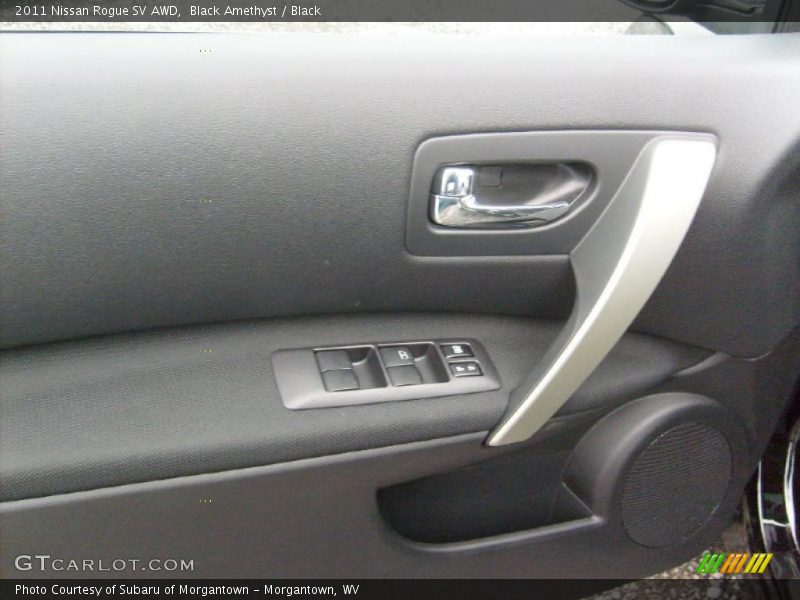 Black Amethyst / Black 2011 Nissan Rogue SV AWD