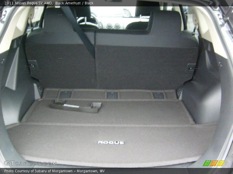 Black Amethyst / Black 2011 Nissan Rogue SV AWD