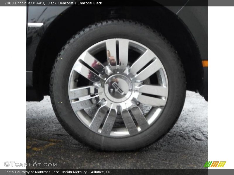 Black Clearcoat / Charcoal Black 2008 Lincoln MKX AWD