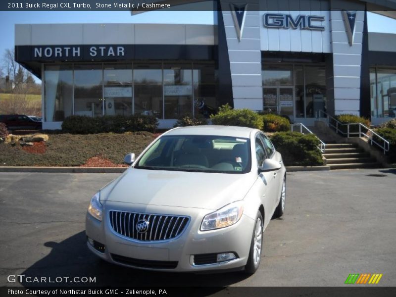 Stone Metallic / Cashmere 2011 Buick Regal CXL Turbo