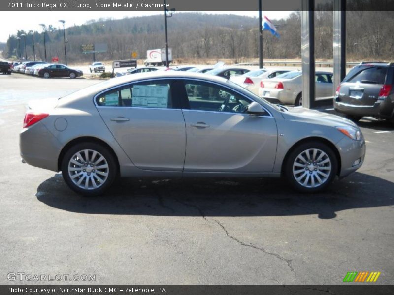 Stone Metallic / Cashmere 2011 Buick Regal CXL Turbo