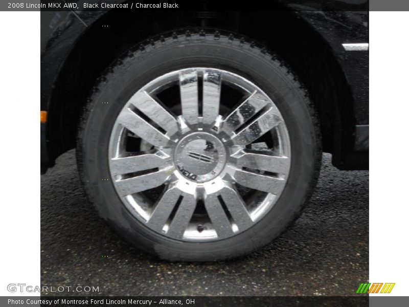 Black Clearcoat / Charcoal Black 2008 Lincoln MKX AWD