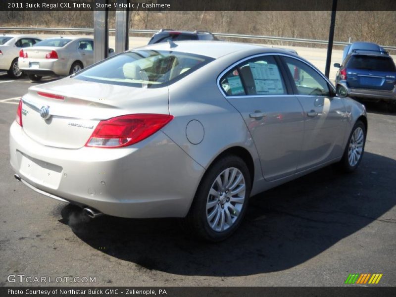 Stone Metallic / Cashmere 2011 Buick Regal CXL Turbo