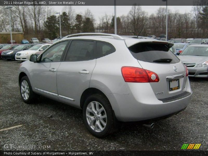  2011 Rogue SL AWD Silver Ice Metallic
