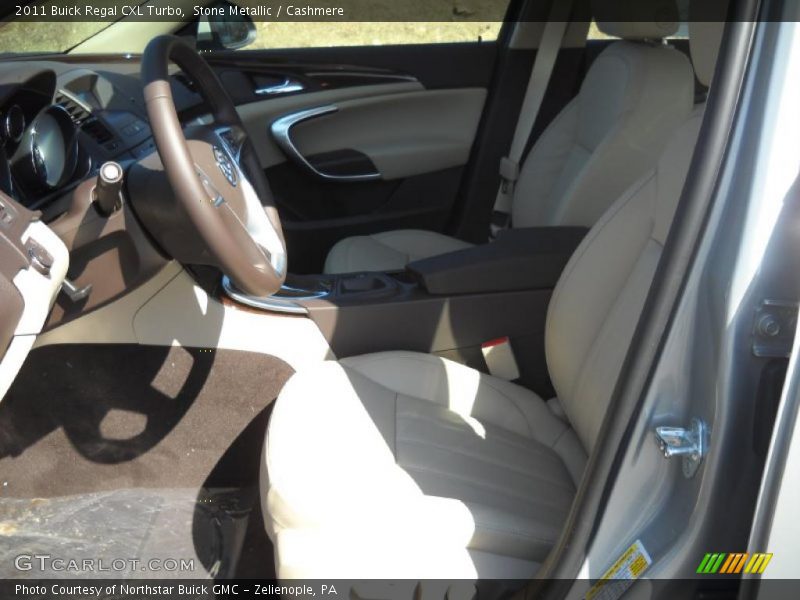 Stone Metallic / Cashmere 2011 Buick Regal CXL Turbo