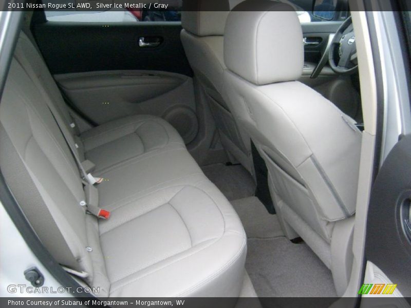  2011 Rogue SL AWD Gray Interior