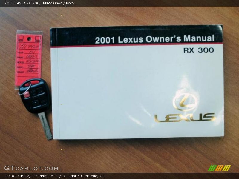 Black Onyx / Ivory 2001 Lexus RX 300