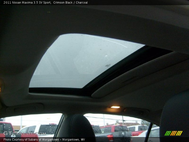 Sunroof of 2011 Maxima 3.5 SV Sport