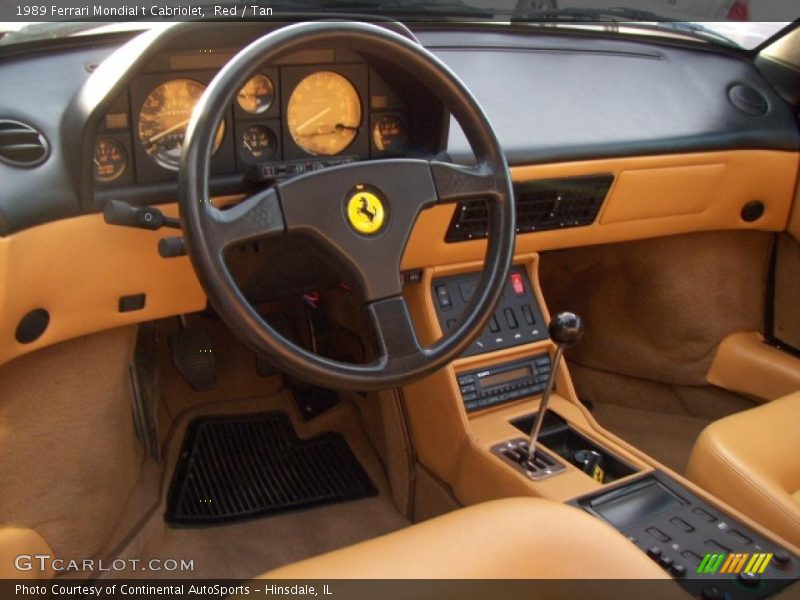Dashboard of 1989 Mondial t Cabriolet