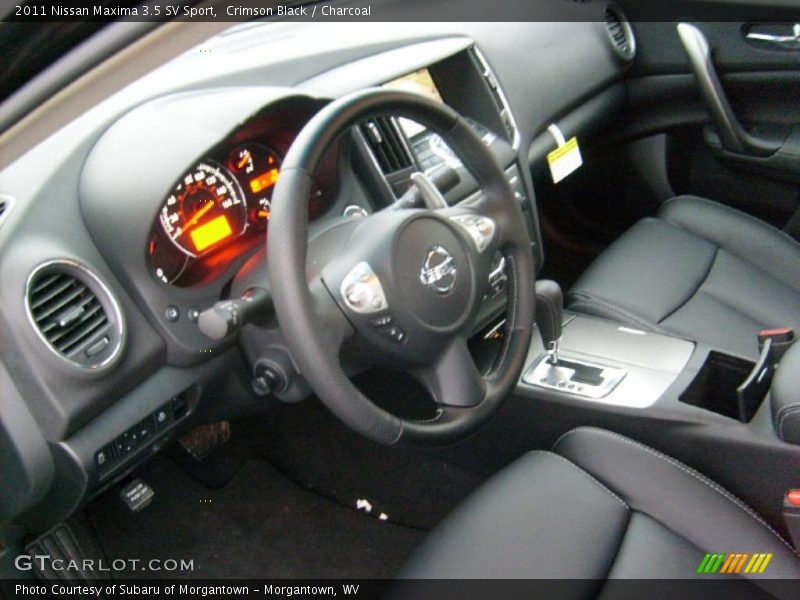 Dashboard of 2011 Maxima 3.5 SV Sport