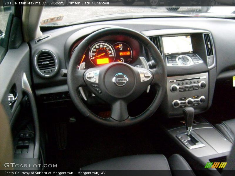 Dashboard of 2011 Maxima 3.5 SV Sport