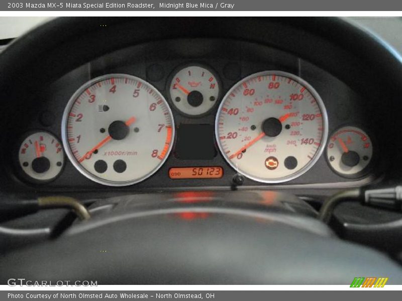  2003 MX-5 Miata Special Edition Roadster Special Edition Roadster Gauges