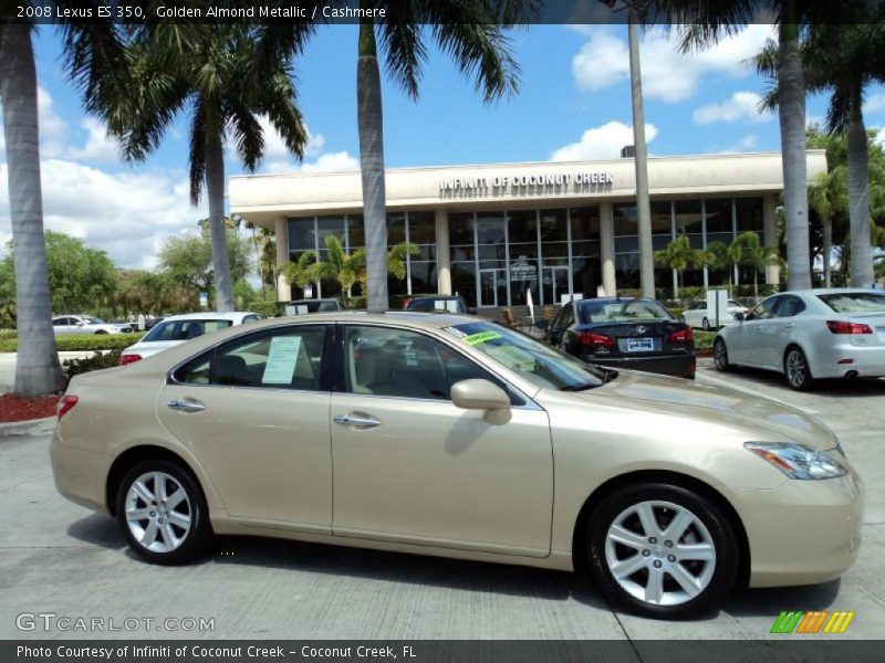 Golden Almond Metallic / Cashmere 2008 Lexus ES 350