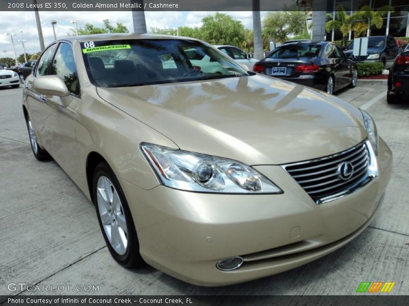 Golden Almond Metallic / Cashmere 2008 Lexus ES 350