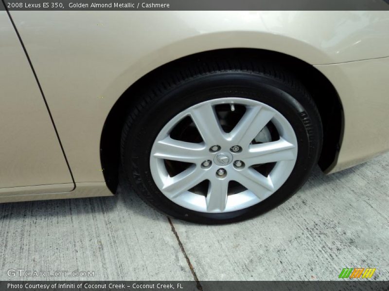 Golden Almond Metallic / Cashmere 2008 Lexus ES 350