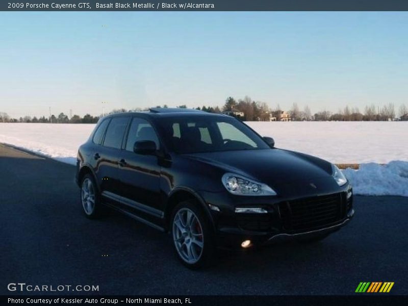Basalt Black Metallic / Black w/Alcantara 2009 Porsche Cayenne GTS