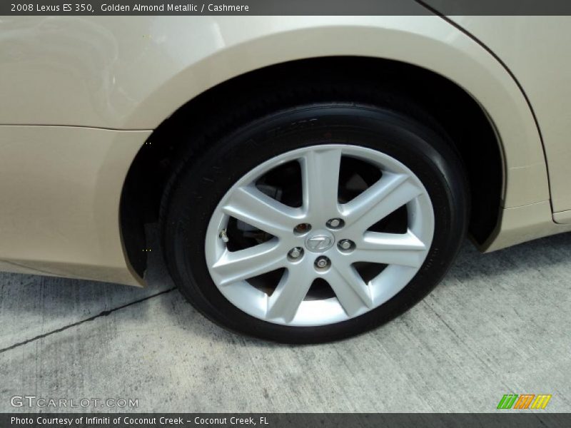 Golden Almond Metallic / Cashmere 2008 Lexus ES 350