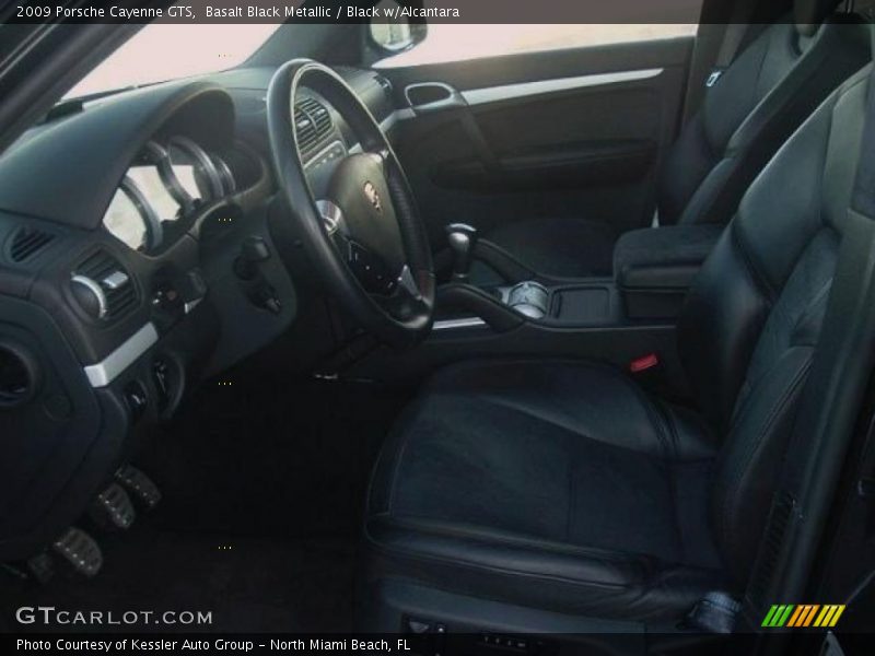 Basalt Black Metallic / Black w/Alcantara 2009 Porsche Cayenne GTS