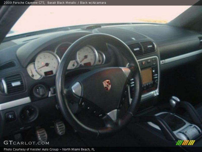 Basalt Black Metallic / Black w/Alcantara 2009 Porsche Cayenne GTS