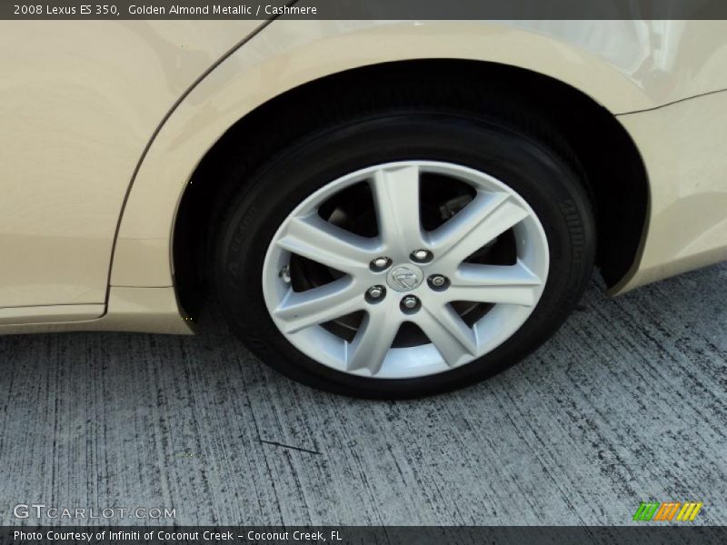 Golden Almond Metallic / Cashmere 2008 Lexus ES 350