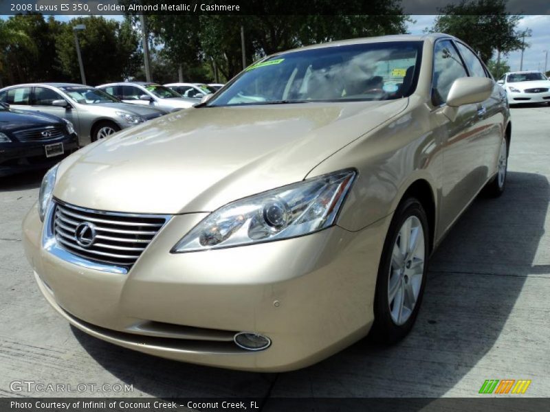 Golden Almond Metallic / Cashmere 2008 Lexus ES 350