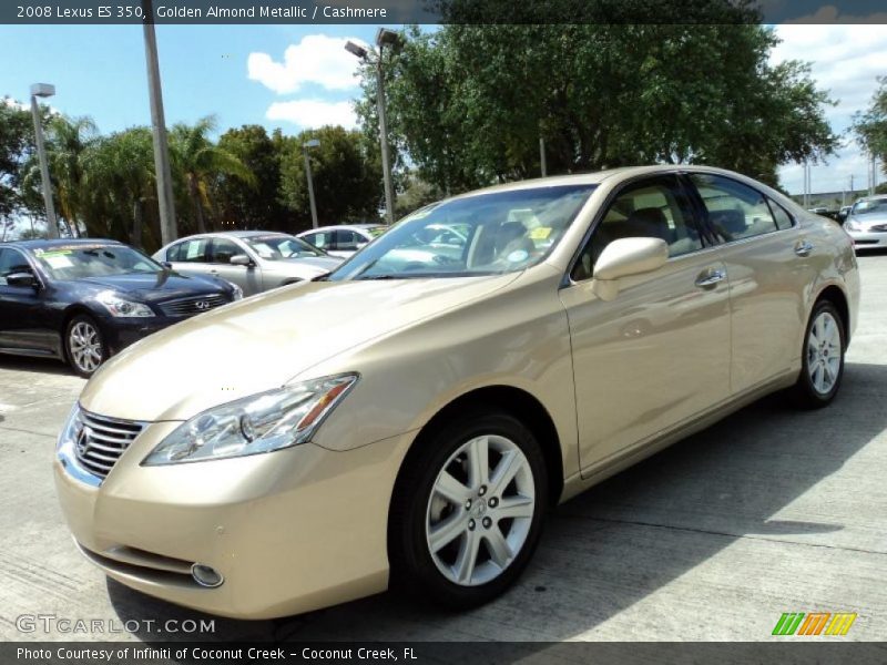 Golden Almond Metallic / Cashmere 2008 Lexus ES 350