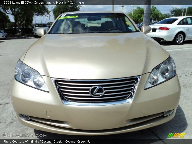 Golden Almond Metallic / Cashmere 2008 Lexus ES 350