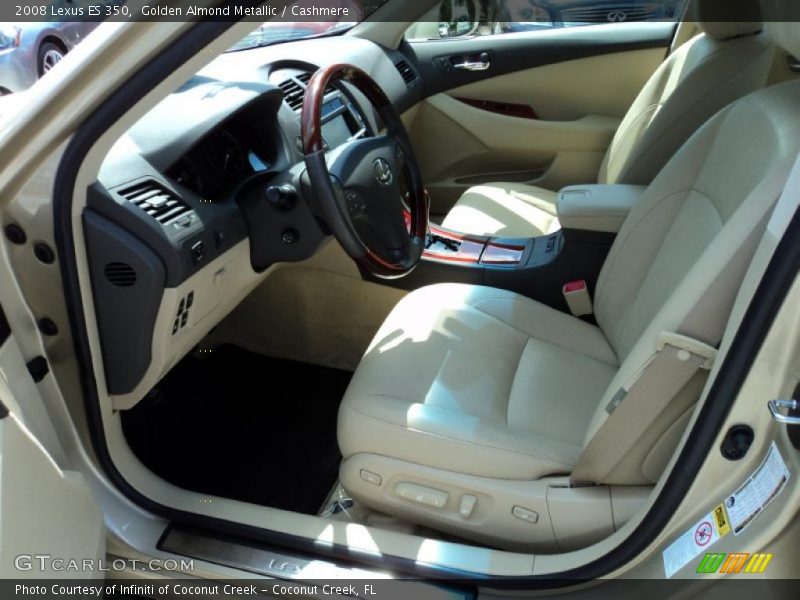 Golden Almond Metallic / Cashmere 2008 Lexus ES 350