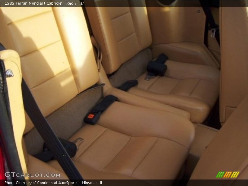  1989 Mondial t Cabriolet Tan Interior