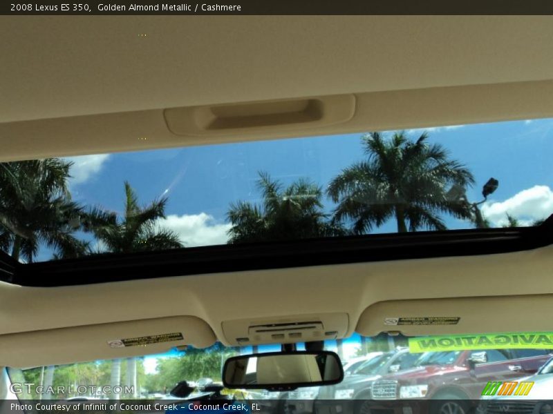 Golden Almond Metallic / Cashmere 2008 Lexus ES 350
