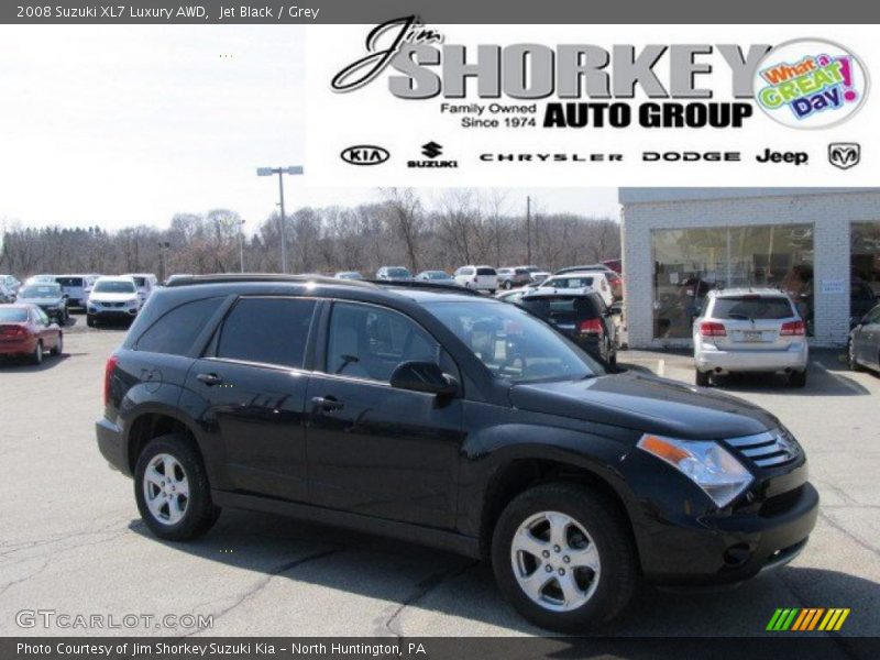 Jet Black / Grey 2008 Suzuki XL7 Luxury AWD