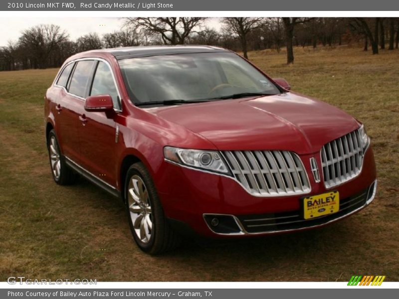 Red Candy Metallic / Light Stone 2010 Lincoln MKT FWD