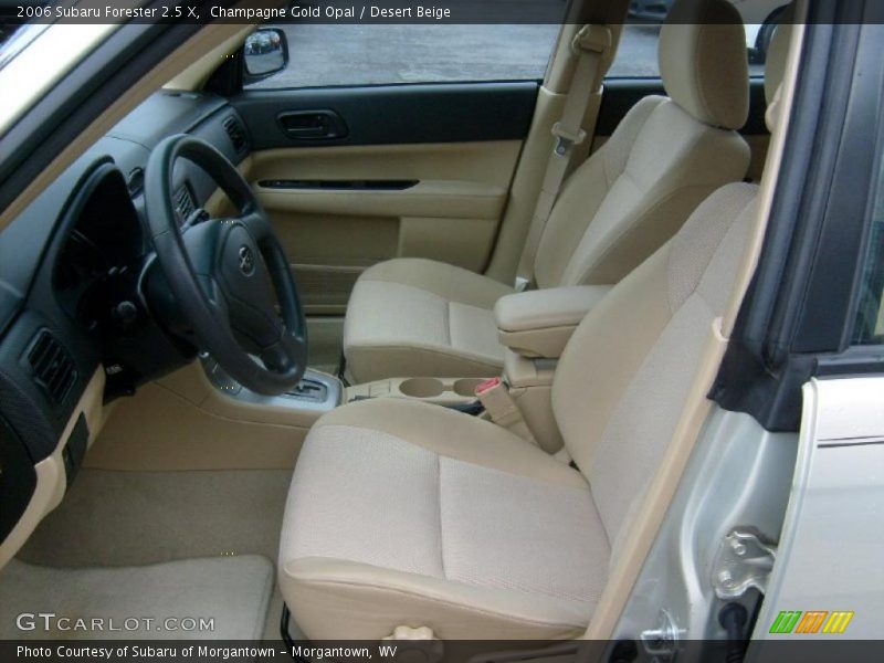 Champagne Gold Opal / Desert Beige 2006 Subaru Forester 2.5 X