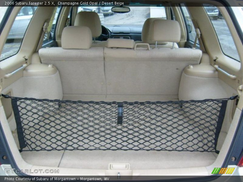 Champagne Gold Opal / Desert Beige 2006 Subaru Forester 2.5 X