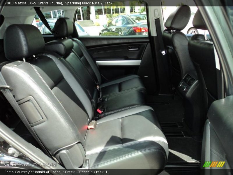 Sparkling Black Mica / Black 2008 Mazda CX-9 Grand Touring