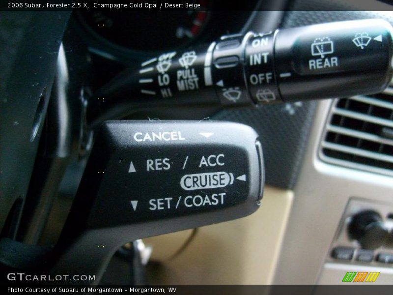 Champagne Gold Opal / Desert Beige 2006 Subaru Forester 2.5 X