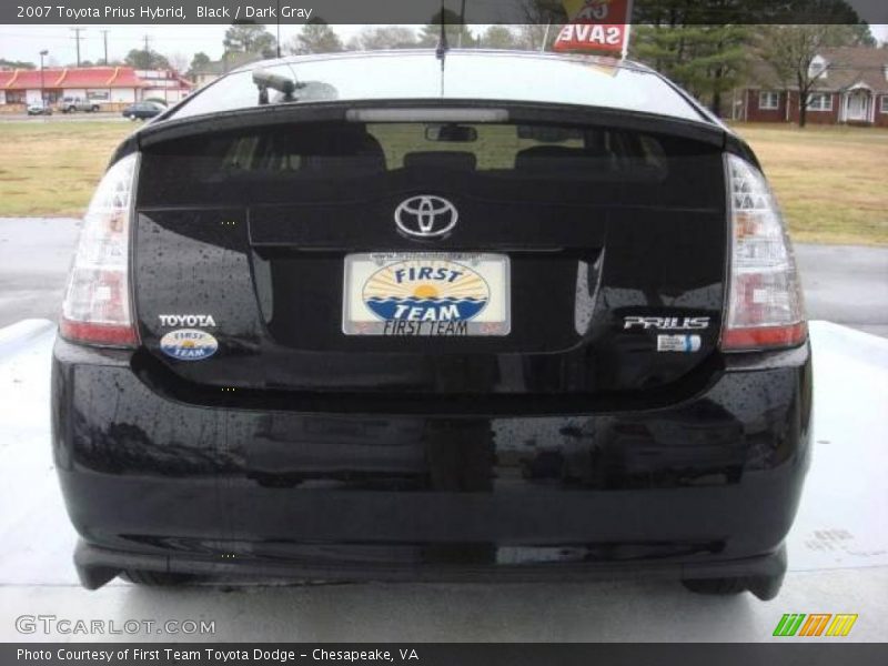 Black / Dark Gray 2007 Toyota Prius Hybrid