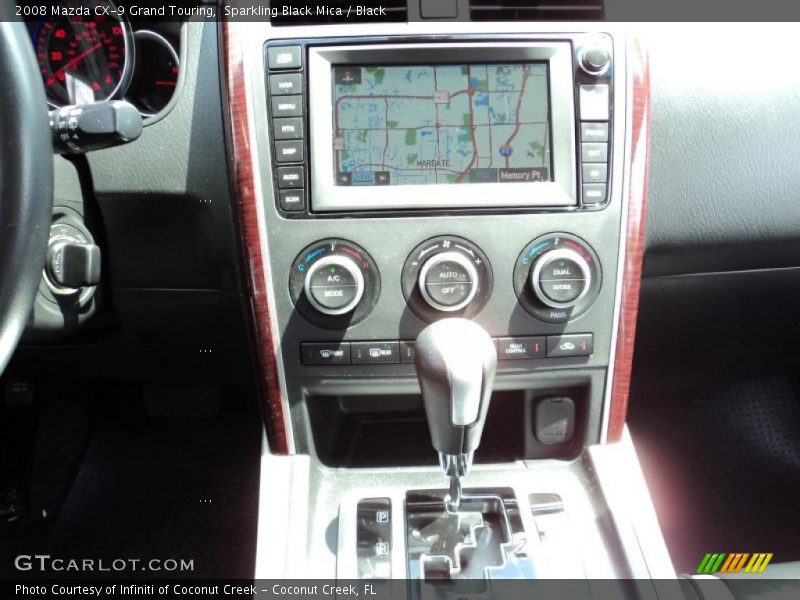 Sparkling Black Mica / Black 2008 Mazda CX-9 Grand Touring