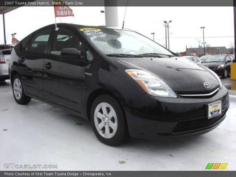 Black / Dark Gray 2007 Toyota Prius Hybrid