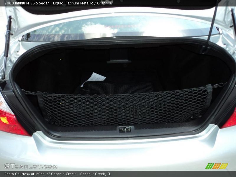  2008 M 35 S Sedan Trunk